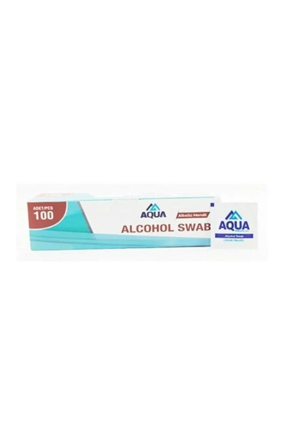Alkollü Mendil Alkol Swap Cilt Temizleme Mendili Alcohol Swap 5 Kutu 500 Adet