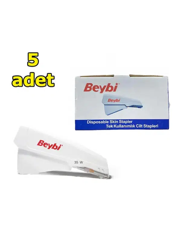 Beybi - Cilt Stapler Zımba 35W - 5 Adet